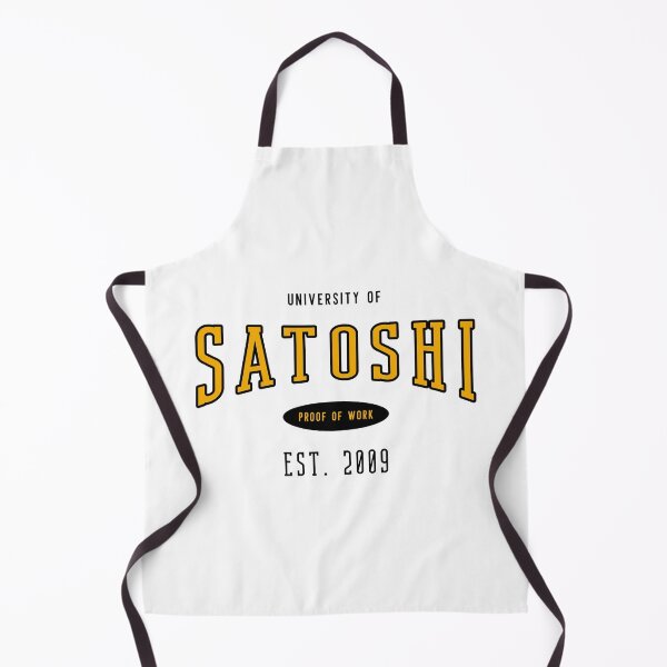 Item preview, University of Satoshi Nakamoto Bitcoin Design designed and sold by RektRepublic.