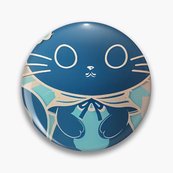 Item preview, Cyanotype Symbolism: Samurai Cat Journey designed and sold by Mechanical-Artt.