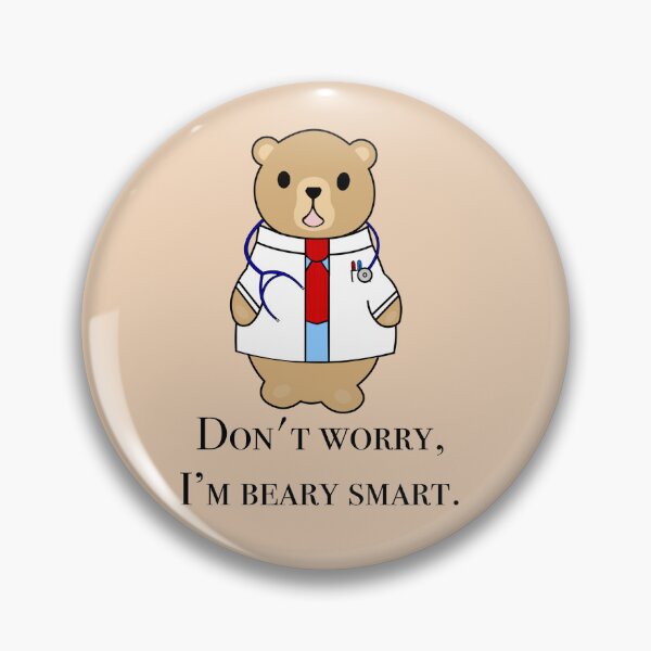 Item preview, Beary Smart designed and sold by peachesandfizz.