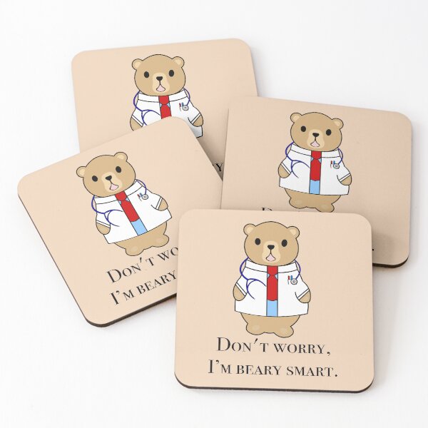 Item preview, Beary Smart designed and sold by peachesandfizz.