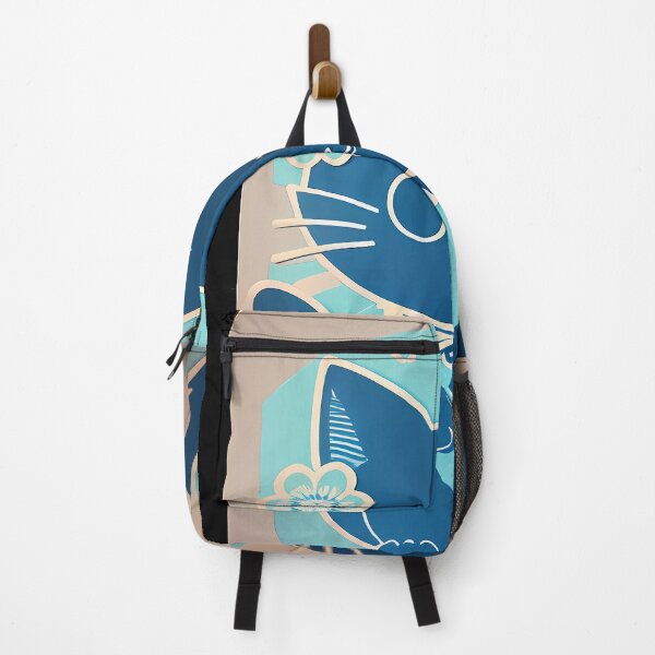 Item preview, Cyanotype Symbolism: Samurai Cat Journey designed and sold by Mechanical-Artt.