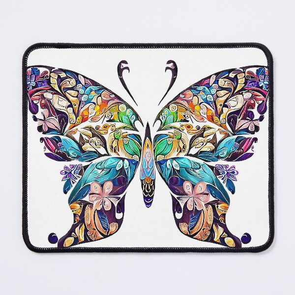 Item preview, Butterfly made from flowers designed and sold by Fantes.