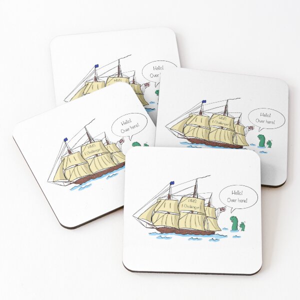Item preview, Hello! Over here! said the sea serpent designed and sold by blue-planet-art.