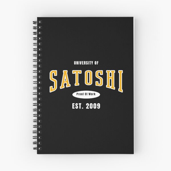 Item preview, University of Satoshi Nakamoto Bitcoin Design designed and sold by RektRepublic.