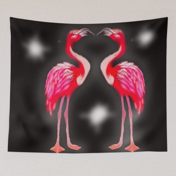 Item preview, Flamingos t-Shirts and stickers ,  designed and sold by Hubiidesignart.