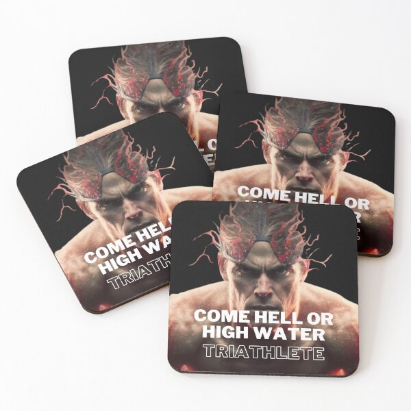 Item preview, Come Hell or High Water Triathlete" - Texas Slang Collection designed and sold by Triathlongram.