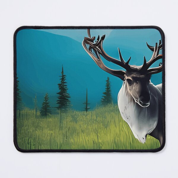 Item preview, Graceful Caribou Roaming the Pristine Canadian Wilderness designed and sold by NosedWelch87.