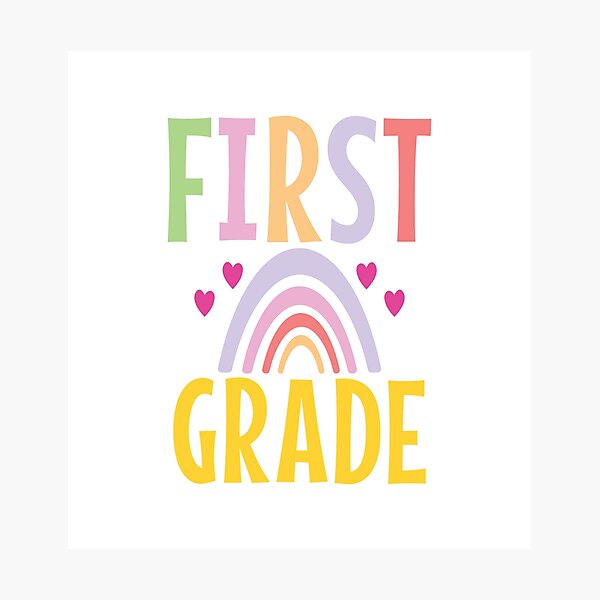 Item preview, First Grade designed and sold by Think4Prints.