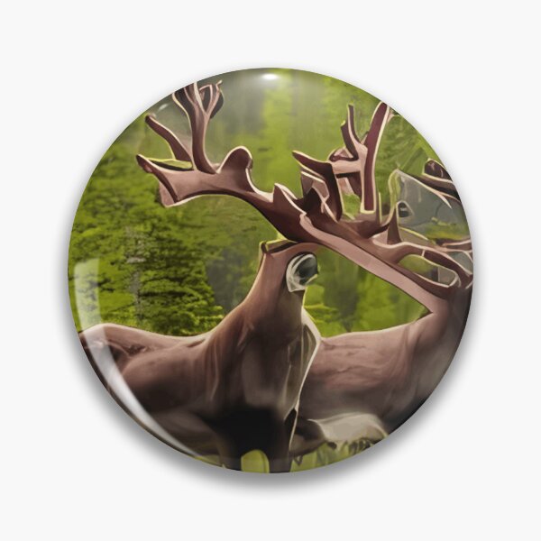 Item preview, Graceful Caribou Roaming the Pristine Canadian Wilderness designed and sold by NosedWelch87.