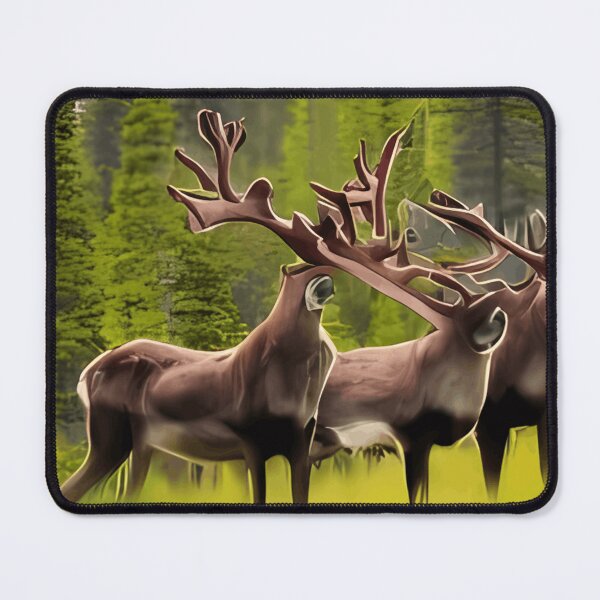 Item preview, Graceful Caribou Roaming the Pristine Canadian Wilderness designed and sold by NosedWelch87.