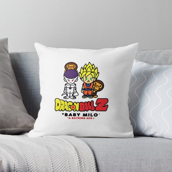 Goku Bape Throw Pillow by Bape Collab - Pixels