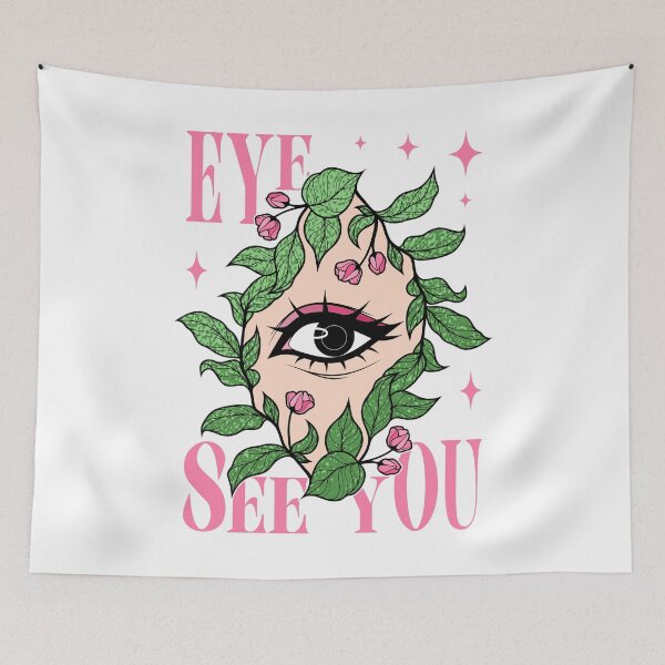 Item preview, Eye See You Eye Framed by Leaves designed and sold by ObsidianDaz.