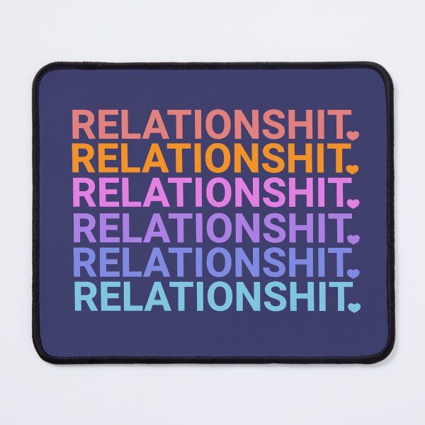Item preview, Relationships, funny colorful letters quotes designed and sold by La Loca.