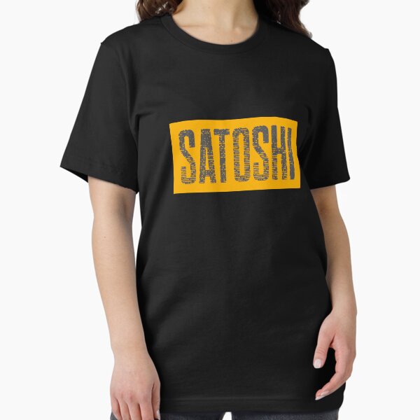 Artikel-Vorschau von Satoshi Nakamoto Bitcoin-Design, designt und verkauft von RektRepublic.