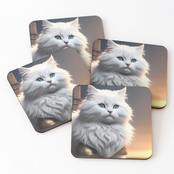Item preview, Cat in Armor - Modern Digital Art designed and sold by Ai-michiart.