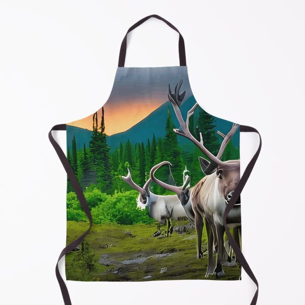 Item preview, Graceful Caribou Roaming the Pristine Canadian Wilderness designed and sold by NosedWelch87.
