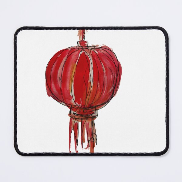 Item preview, Red Lantern designed and sold by Rebecca Seeman.