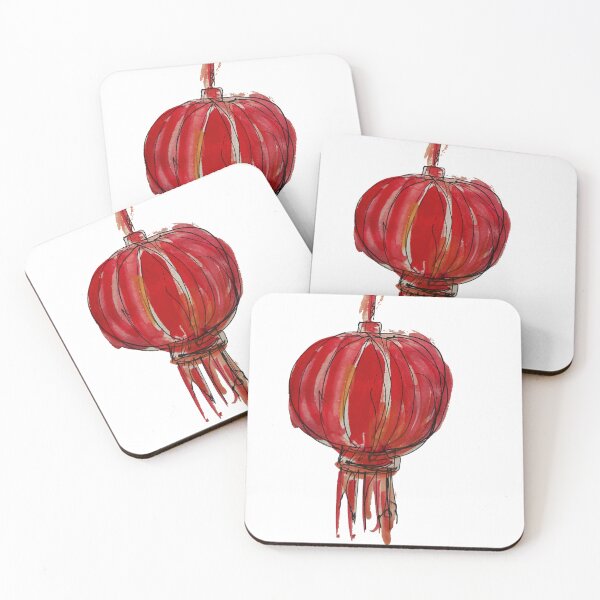 Item preview, Red Lantern designed and sold by Rebecca Seeman.