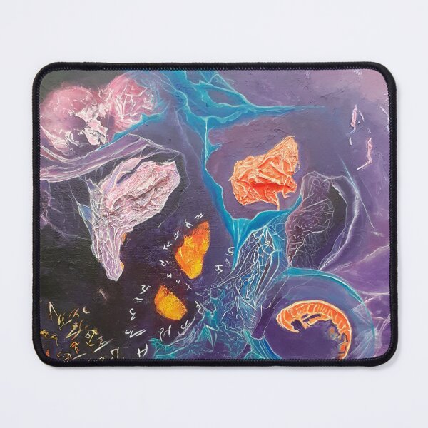 Item preview, Magical ritual contemporary abstract acrylic painting designed and sold by Gabriel BOCQUAIRE.