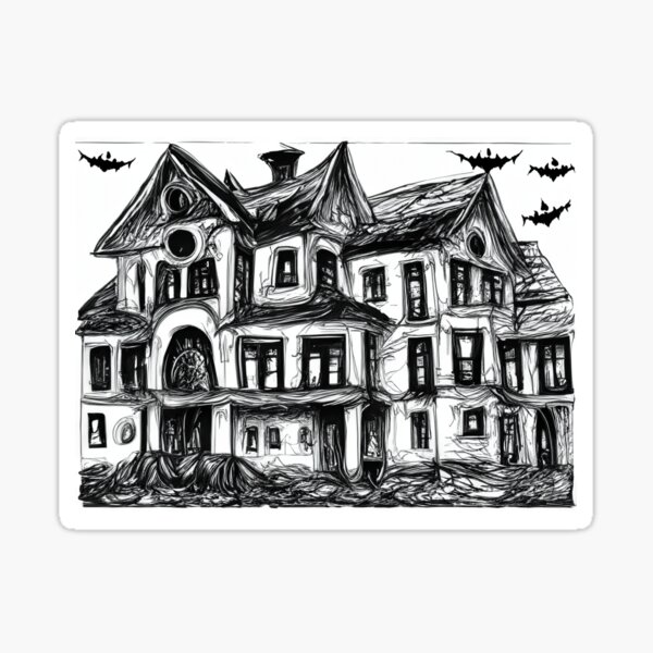 Spooky House Drawing Tutorial Youtube Background, Haunted House Picture To  Draw, Halloween, Haunted House Background Image And Wallpaper for Free  Download