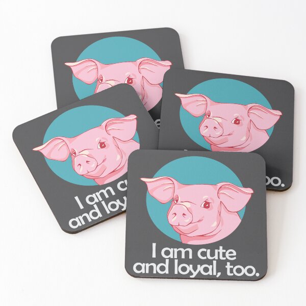 Item preview, Cute and loyal pig designed and sold by AbelleCarlos.