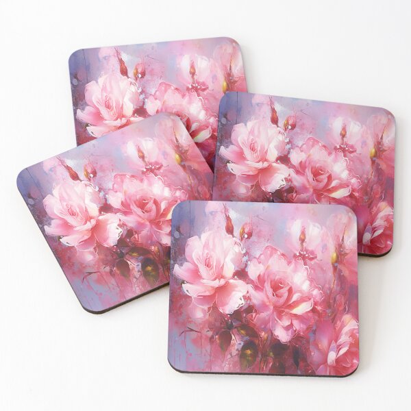 Item preview, Roses Brushstrokes designed and sold by Beauty  Art Printable.