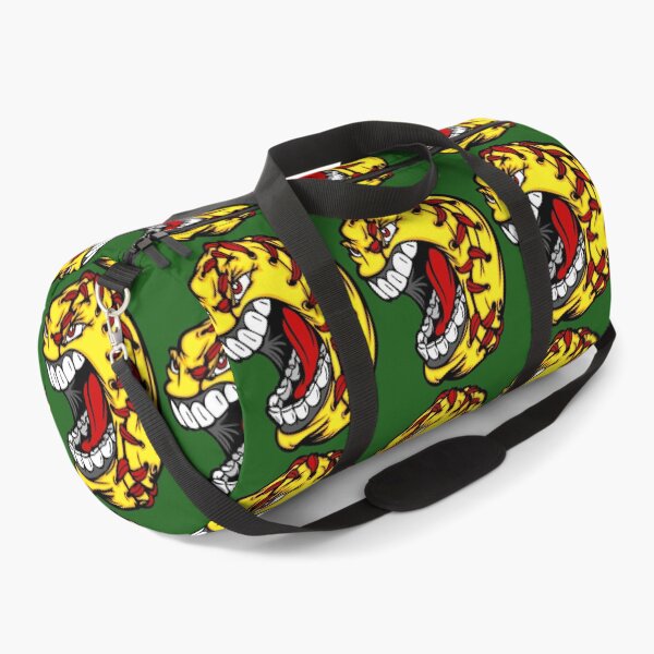 Item preview, Cartoon Fastpitch Softball with Screaming Face   	 designed and sold by smefdkbd10.