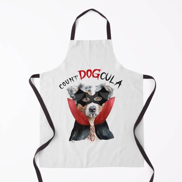 Item preview, Australian Shepherd Count DOGcula Halloween designed and sold by SalonOfArt.