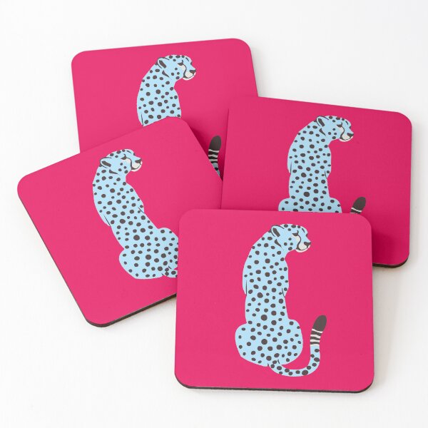 Item preview, Copie de Pink Leopard & Cheetah Art Poster  designed and sold by Achraf Miri.