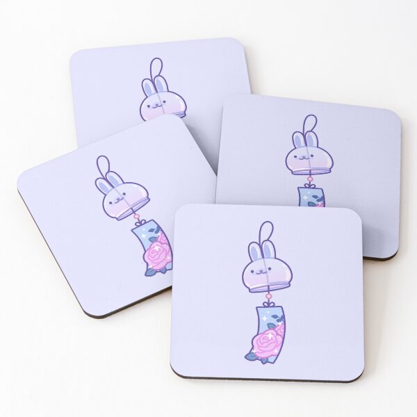 Item preview, bunny wind chime designed and sold by birdpop.