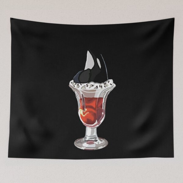 Item preview, Whale Sundae (Black) designed and sold by octopuscafe.