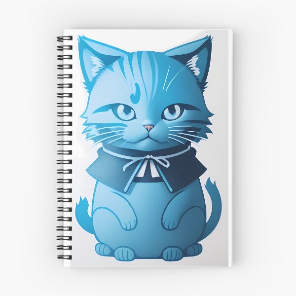 Item preview, Cyanotype Majestic Samurai Feline designed and sold by Mechanical-Artt.