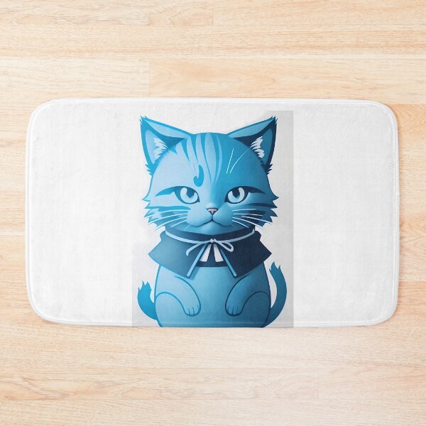 Item preview, Cyanotype Majestic Samurai Feline designed and sold by Mechanical-Artt.