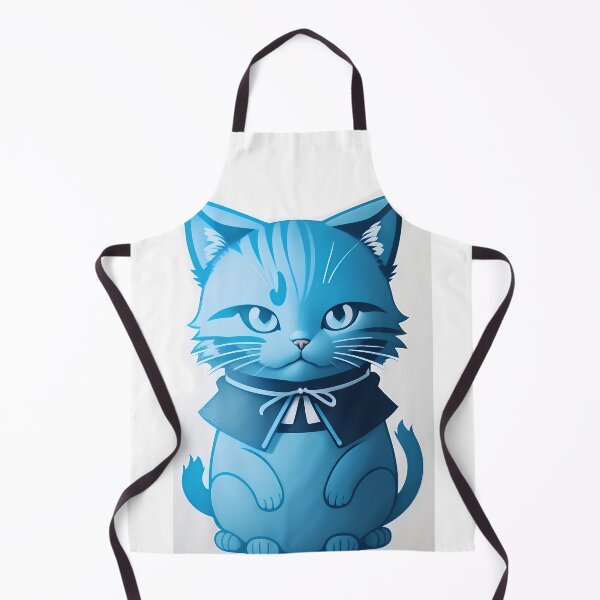 Item preview, Cyanotype Majestic Samurai Feline designed and sold by Mechanical-Artt.