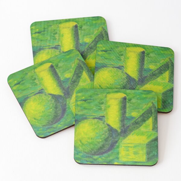 Item preview, "The Basics in Greenscale" designed and sold by HuzzaCreative.