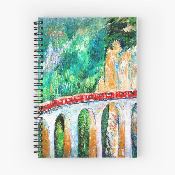 Item preview, Travel on the Red Train in Switzerland  designed and sold by Natalia_Shchip.