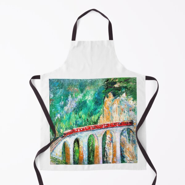 Item preview, Travel on the Red Train in Switzerland designed and sold by Natalia_Shchip.