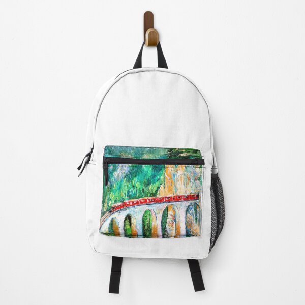 Item preview, Travel on the Red Train in Switzerland  designed and sold by Natalia_Shchip.