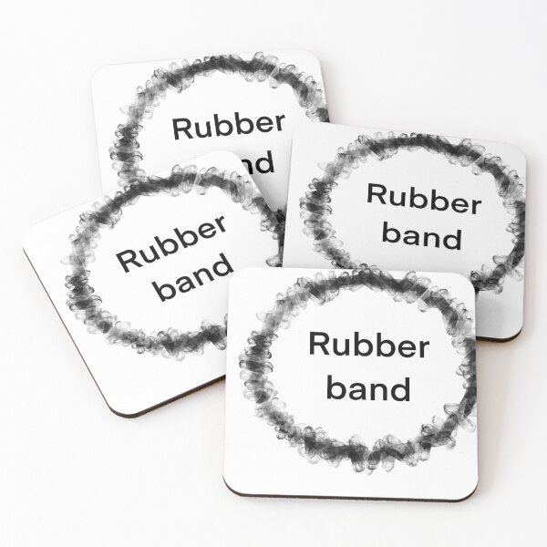 Item preview, A drawing of a rubber band for hair. designed and sold by lukesubbby.