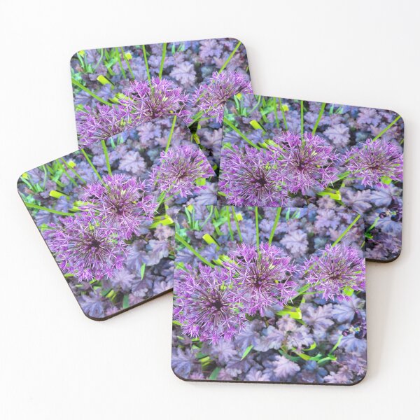 Item preview, Purple Allium flowers designed and sold by Fionatravels.