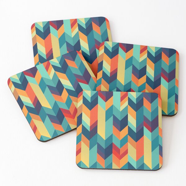 Item preview, A colorful stripes pattern designed and sold by TogetherDshop.