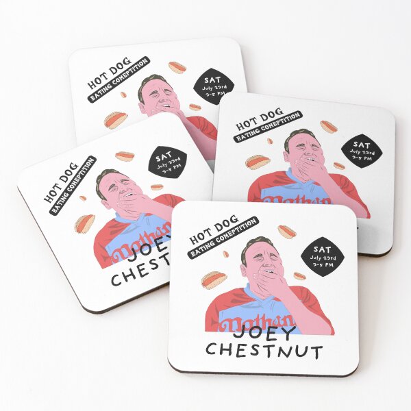 Item preview, Joey Chestnut - Hot Dog Eating Competition - Fan Art designed and sold by hybridboy.