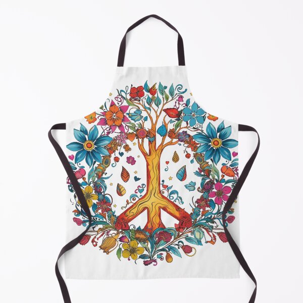 Item preview, Peace sign with plants and tree without backgrounds By Jonathan P. and AI designed and sold by JonathanP514.
