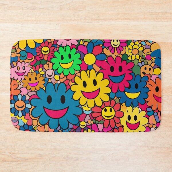 Item preview, Smiley Flowers - Retro Murakami Japanese Aesthetic  designed and sold by AestheticNow.