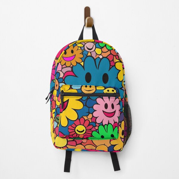 Item preview, Smiley Flowers - Retro Murakami Japanese Aesthetic designed and sold by AestheticNow.