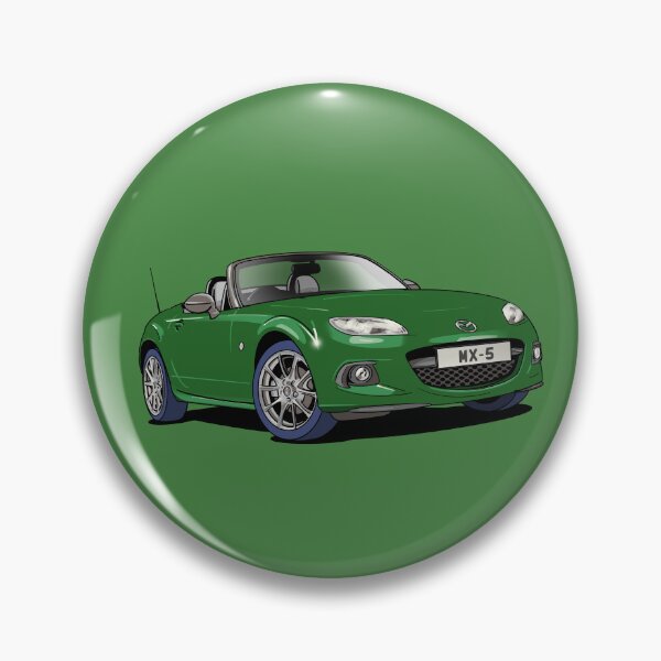 Item preview, Mazda MX5 (NC) car in green designed and sold by Webazoot Industries - Car Art.
