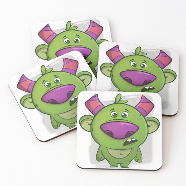 Item preview, Cute Green Monster designed and sold by Nicole Moellner.