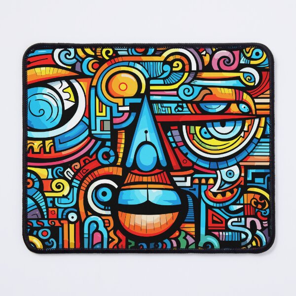 Item preview, Tangled Doodle Art Bold Colors designed and sold by Eckperg.