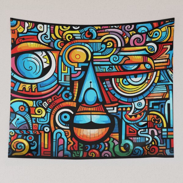 Item preview, Tangled Doodle Art Bold Colors designed and sold by Eckperg.