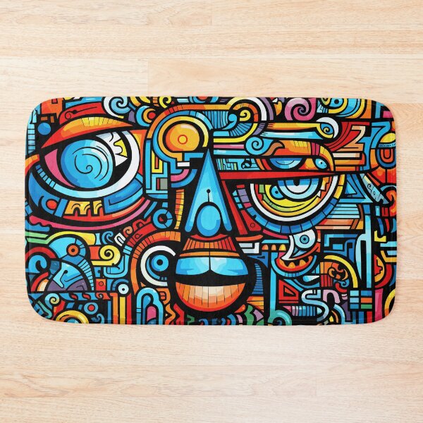 Item preview, Tangled Doodle Art Bold Colors designed and sold by Eckperg.